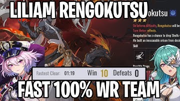 Liliam Rengokutsu FAST 100% Winrate Team [Etheria: Restart]