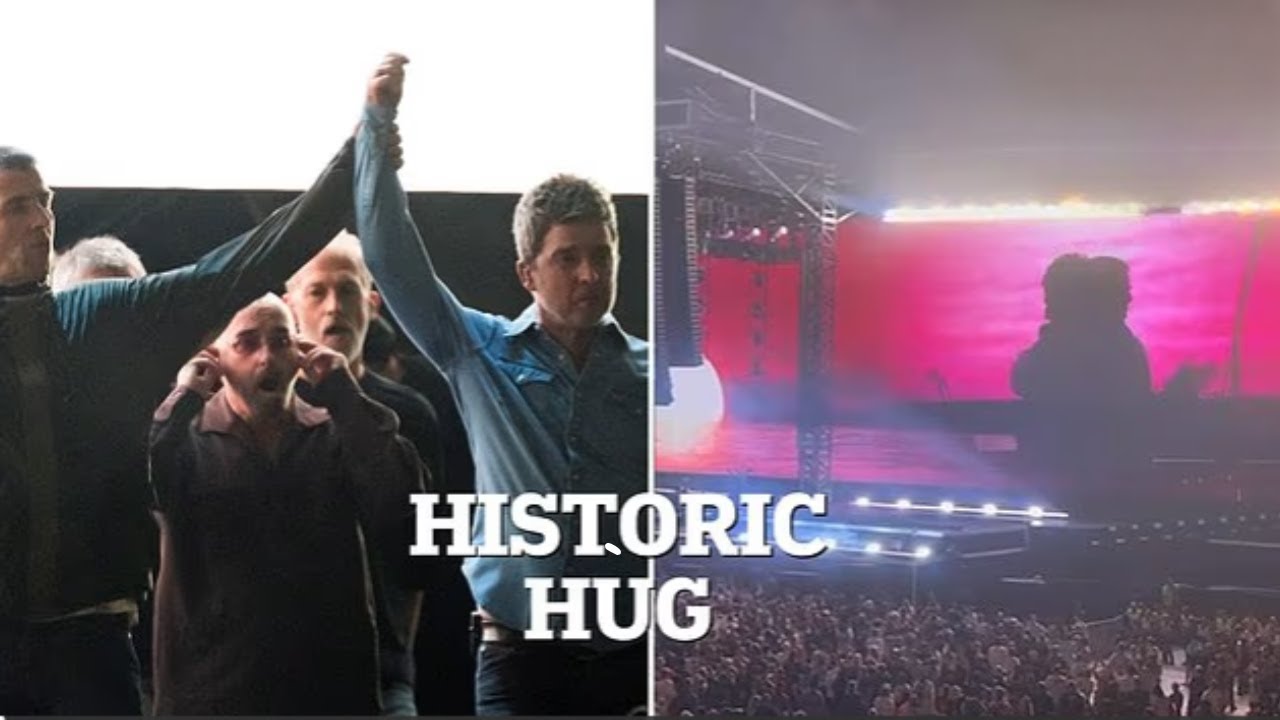 Historic Hug! Noel and Liam Gallagher Embrace as Cardiff Show Ends