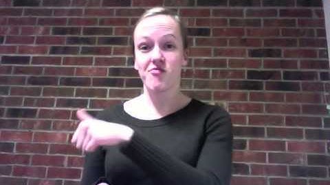 ASL Video Rough Draft - Talking About Children