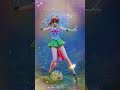 Sailor Moon Glitter and Glamour Figure with custom base resin handmade #sailormoon #sailorsenshi