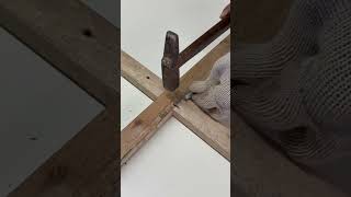 A heavy duty manual stapler #woodworking #wood #diy