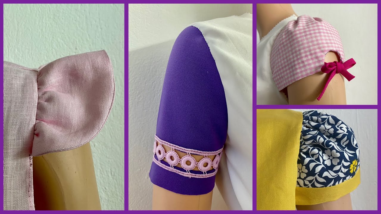 4 Easiest Styles to Sew Sleeves for Beginners YouTube