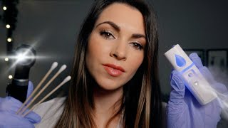 [ASMR] Ear Doctor Otoscope Ear Exam & Ear Cleaning ♡ In Ear Whispers ♡ Massage