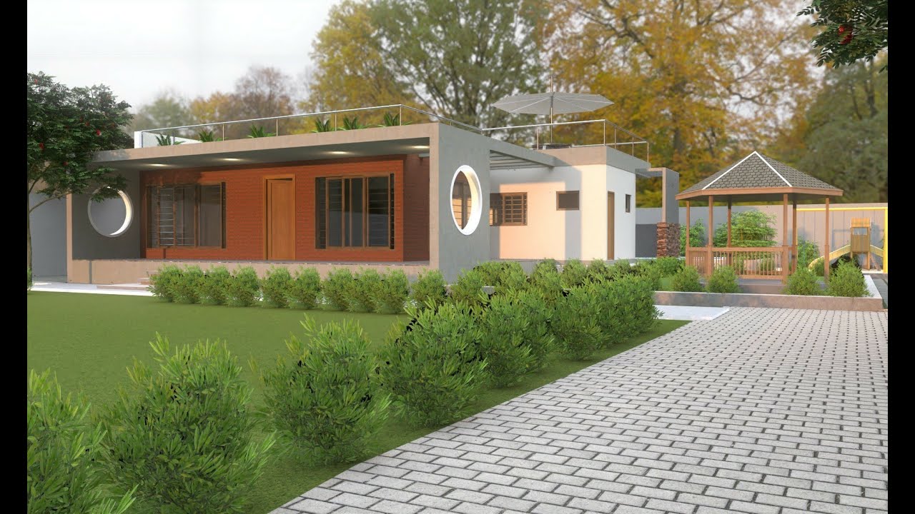 Modern Farmhouse Design-walk through  / THE WEEKEND HOME / Ar. Vipul Mistry.