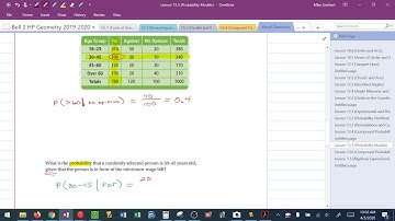 Probability Models Lesson 13 5