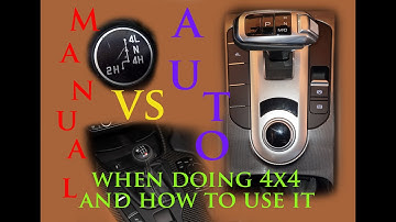 Automatic vs Manual on a 4x4