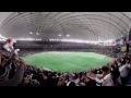 VR 360: Japan cheering section celebrates Kobayashi's home run