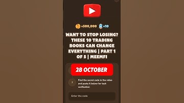 Want to Stop Losing? These 10 Trading Books Can Change Everything | Part 1 of 5 | MeemFi #memefi
