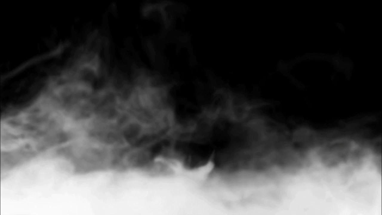 Black screen smoke effect / Template Video Background Full Screen