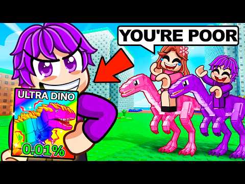 I Pretended to be a NOOB, Then Used 0.01% ULTRA DINOSAUR...