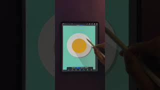 Coffee illustration on ipad pro #procreate