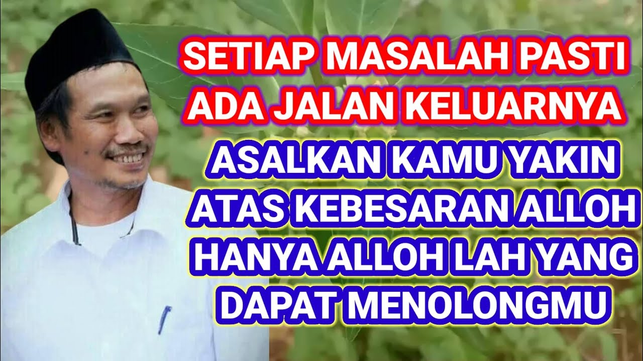 NGAJI GUS BAHA‼️setiap masalah pasti ada jalan keluarnya
