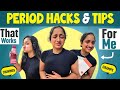 Period hacks and tips that works for me  ashika padukone