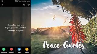 Peace Messages: Inner Peace Quotes, Peace Quotes screenshot 1