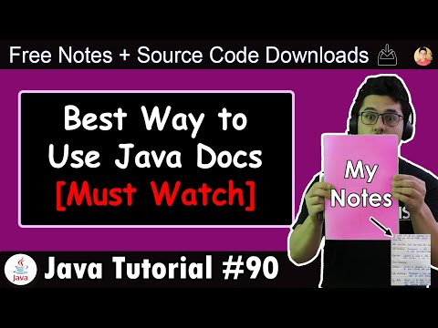 Video: Ce este documentul în Java?