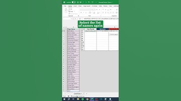 Generate Random Teams in Excel‼️ #excel