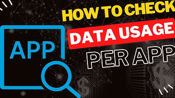 Hoe u het dataverbruik per app op Android kunt controleren