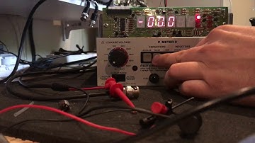 Sencore LC75 shorter lead value zero