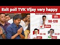 TVK Vijay fans reaction after exit polls | Kabilan Space | TVK Vijay | Timepass space | Stalin DMK 