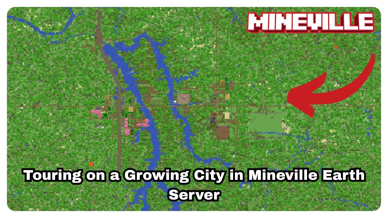 Touring on a Growing City in Mineville Earth SMP Server (September 2025 ...