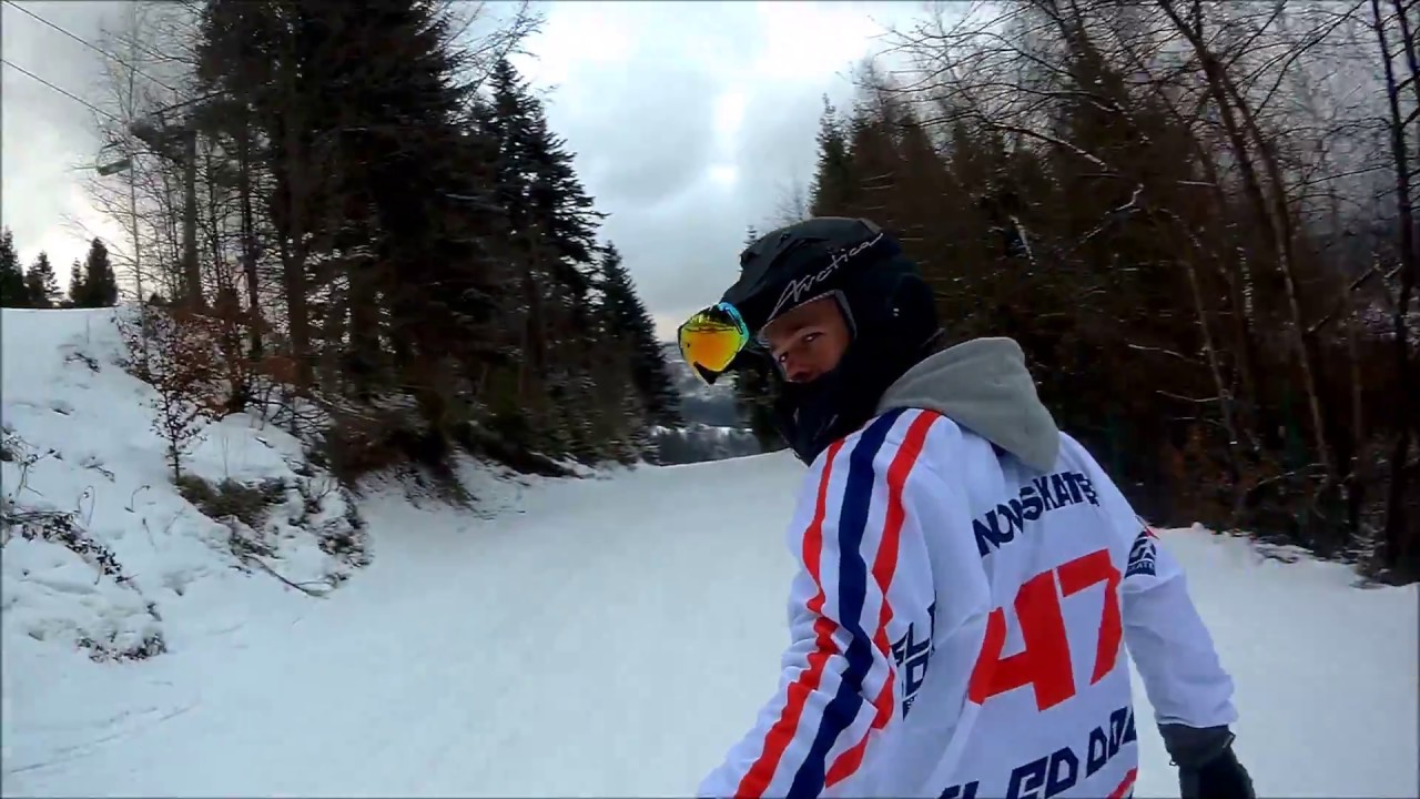 Sled Dogs Snowskates test session Poland, Wisła 2016 YouTube