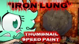 Fate inside a Submarine... ~ Iron Lung Fanart [ Speed Paint ]