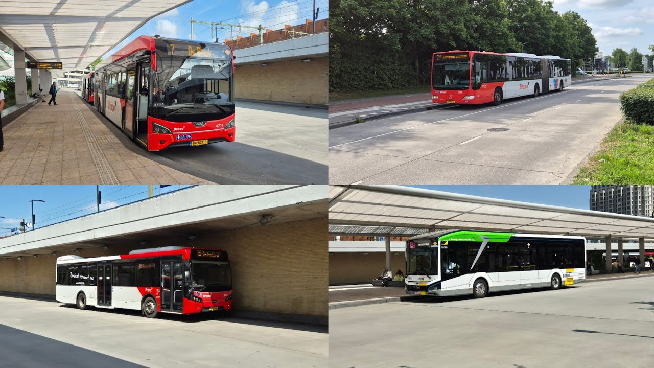 Het openbaar vervoer in Tilburg 11-06-2025