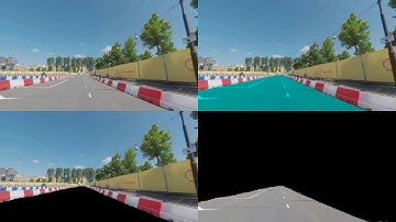 Road recognition using ConvNet for the Shell-Eco marathon (test02)