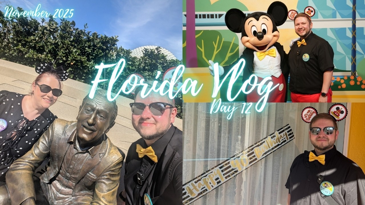 Birthday In Disney World at EPCOT | Food & Wine,  Mickey Meet and pixie dusting cast members!