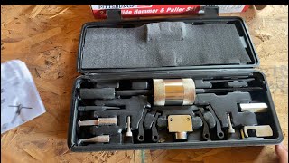 Slide hammer and puller set