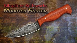 Ribsplitter Knifeworks Custom Fixed Blade! Modified Fighter by OG Blade Reviews 328 views 1 month ago 11 minutes, 27 seconds