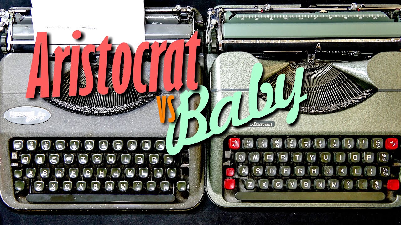 Typewriter: Hermes Baby / Empire Aristocrat - YouTube