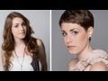 Short  sweet  emma watson inspired crop haircut  tutorial movie trailer