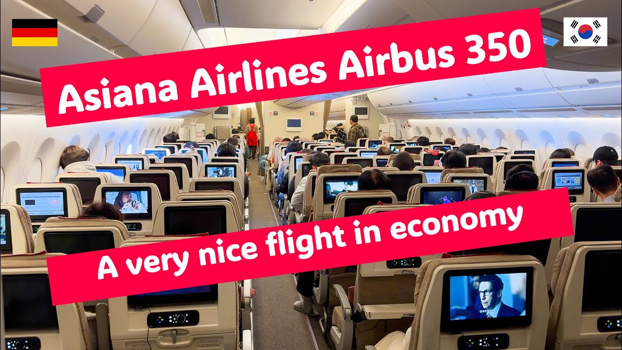 ~TRIP REPORT ~ First time on Asiana Airlines and we fly from Frankfurt Germany to Seoul Korea.