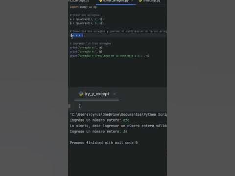 Tutorial Completo de Python: Sumando Arreglos con NumPy - Guía Paso a ...