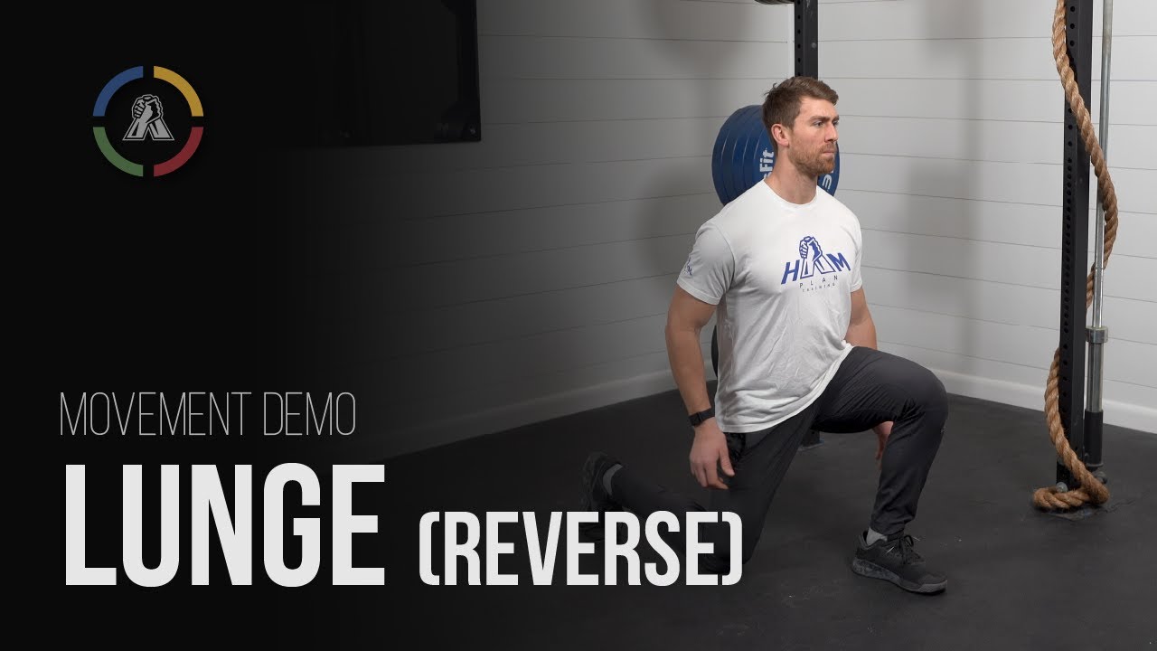 Lunge Reverse | Movement Demo - YouTube