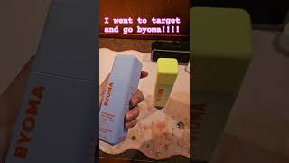 I got byoma for the first time!! #byoma #target #fypシ #ytshorts