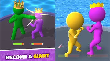 Giant Rush! VS Size Up! Satisfying gameplay android, ios