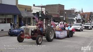 2024 Anderson County Veterans Day Parade
