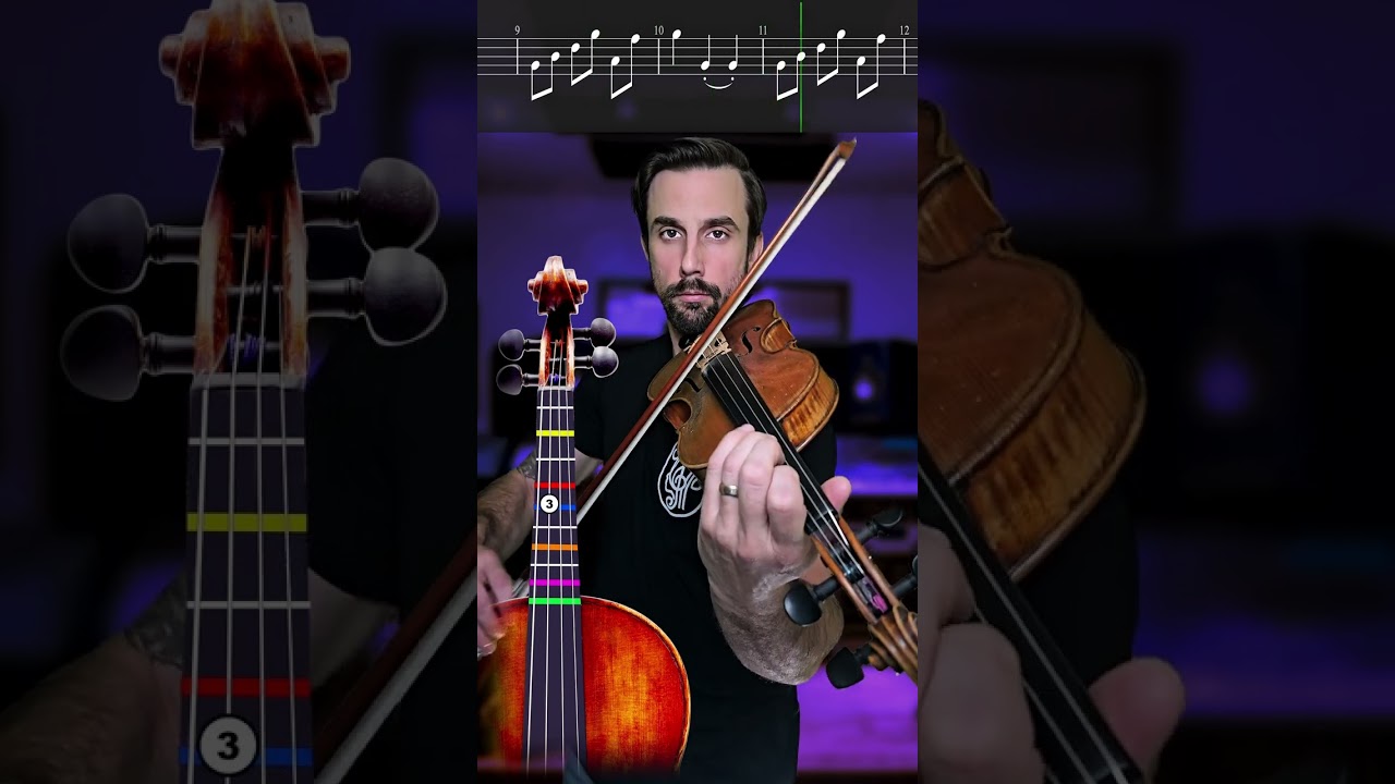 🎻 J.S. Bach Minuet no.2 - Suzuki Book 1 Tutorial with Sheet Music and Violin Tabs 🤘