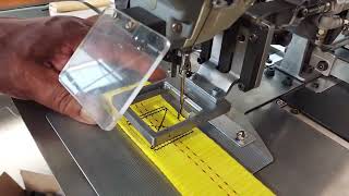 Mitsubishi PLK1306 sewing 1 5/8 x 1/58 box and cross
