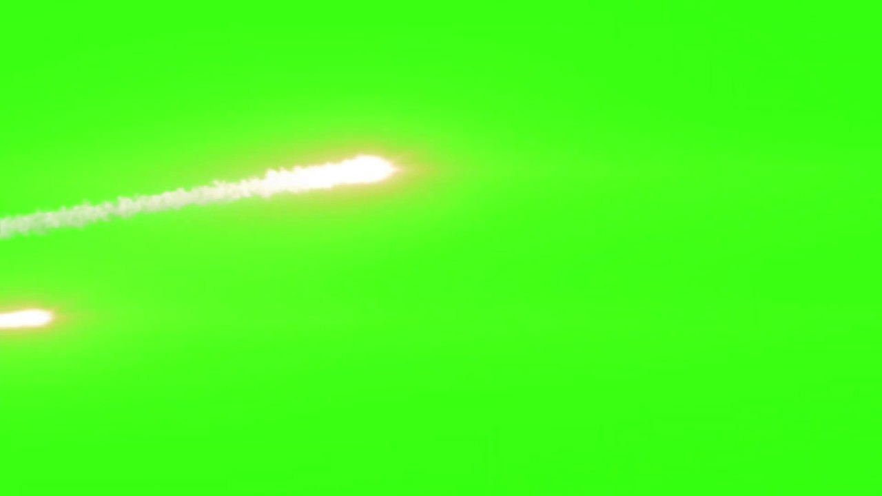 Falling Meteors Green Screen Effects For VFX using YouTube