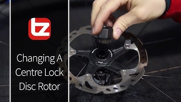 How To Change A Centre Lock Disc Brake Rotor  | Tech Tip | Tredz Bikes