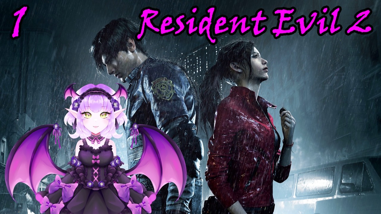 Easily Scared Vtuber Tries Resident Evil 2 For The First Time | Resident Evil 2 - Blind Playthrough