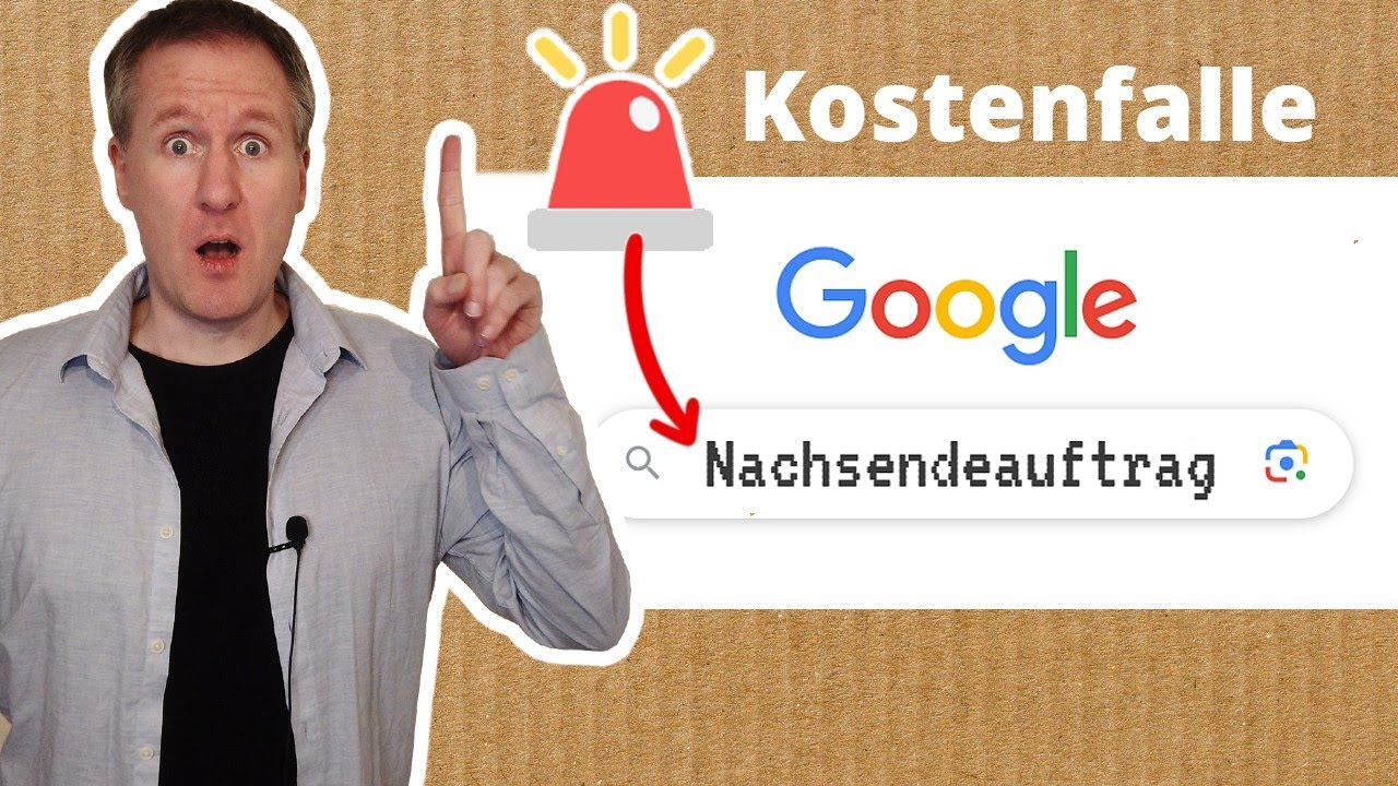 Warum du niemals Nachsendeauftrag googeln solltest!