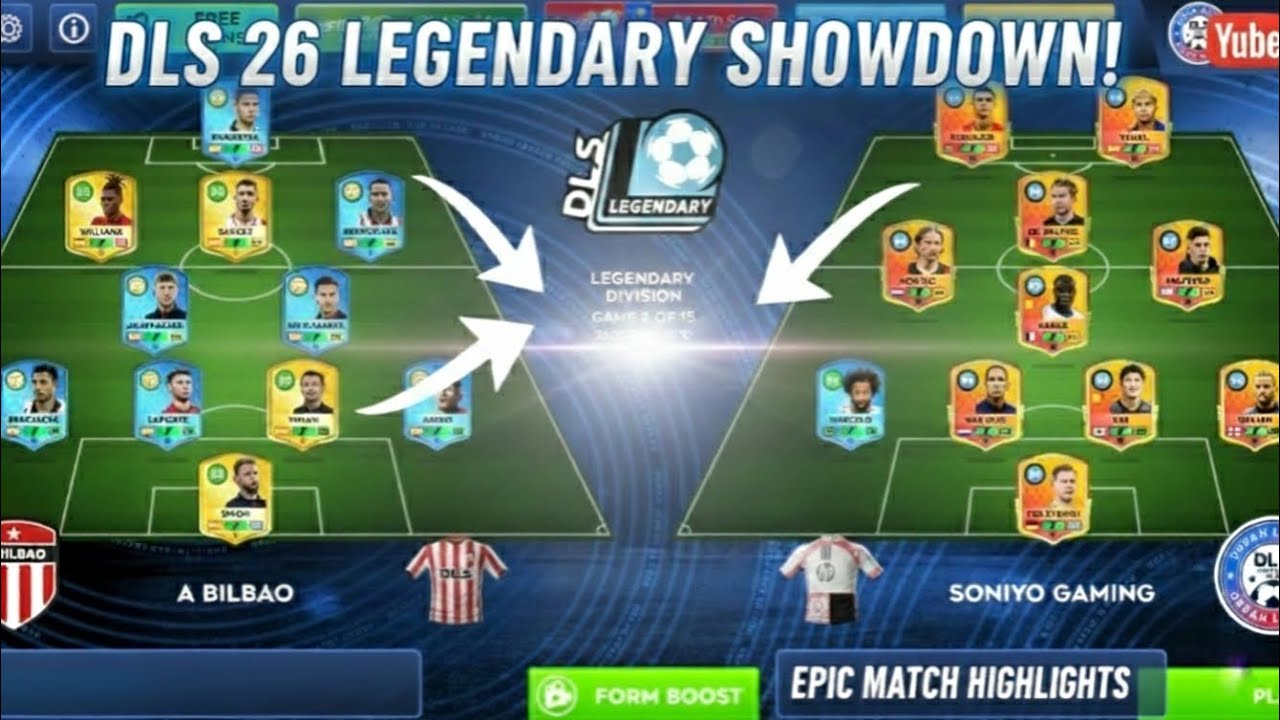 DLS 26 | LEGENDARY DIVISION GAME 2 🔥 !!