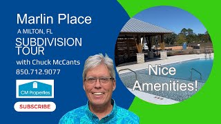 Marlin Place, a new Milton FL subdivision with Amenities!