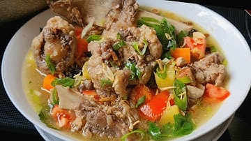 Gurih enak banget !! Yang pasti lebih sehat, kuah Sopnya ga beku ketika dingin