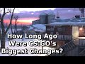 How long ago were CS:GO's greatest updates?