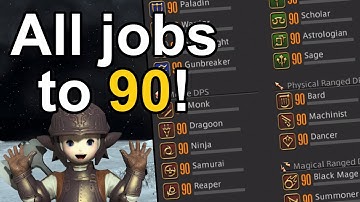 Maxing every job in FFXIV... with EASE!